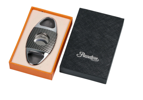 Zigarrenschneider "Passatore" Carbon Finish 23mm Schnitt